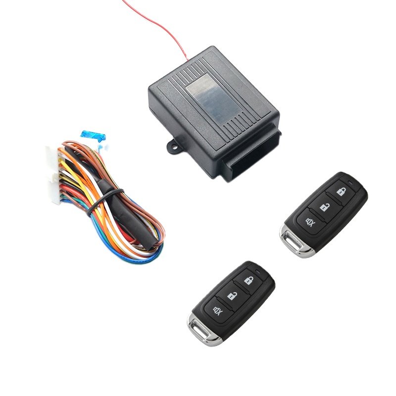 Car Keyless Entry Alarm Smart Push Button Engine Start Stop System Car Central Lock System